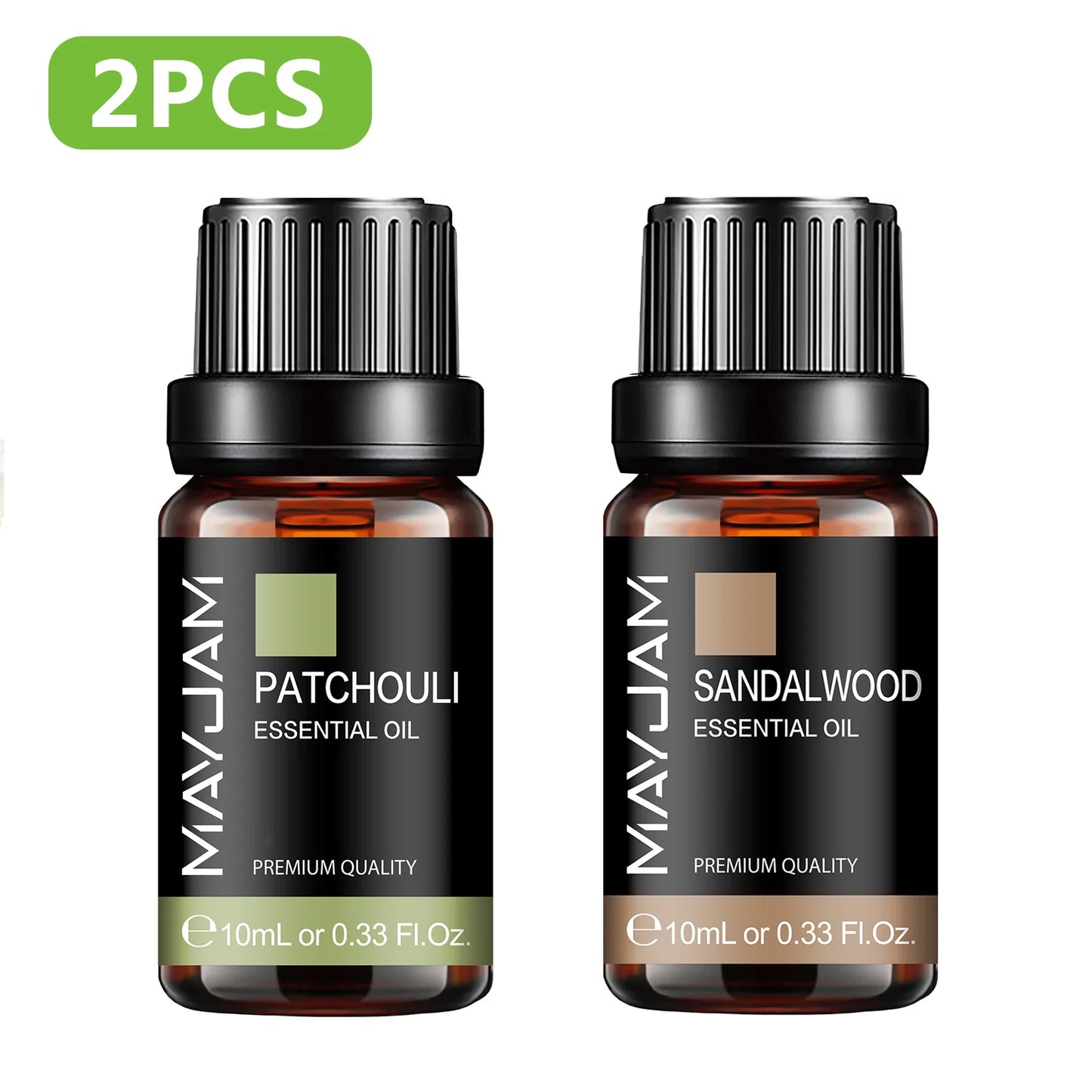 MAYJAM Essential Oil Citronella Jasmine Eucalyptus Sweet Orange Lemongrass Grapefruit Black Pepper Cajeput Cypress Ginger Scents