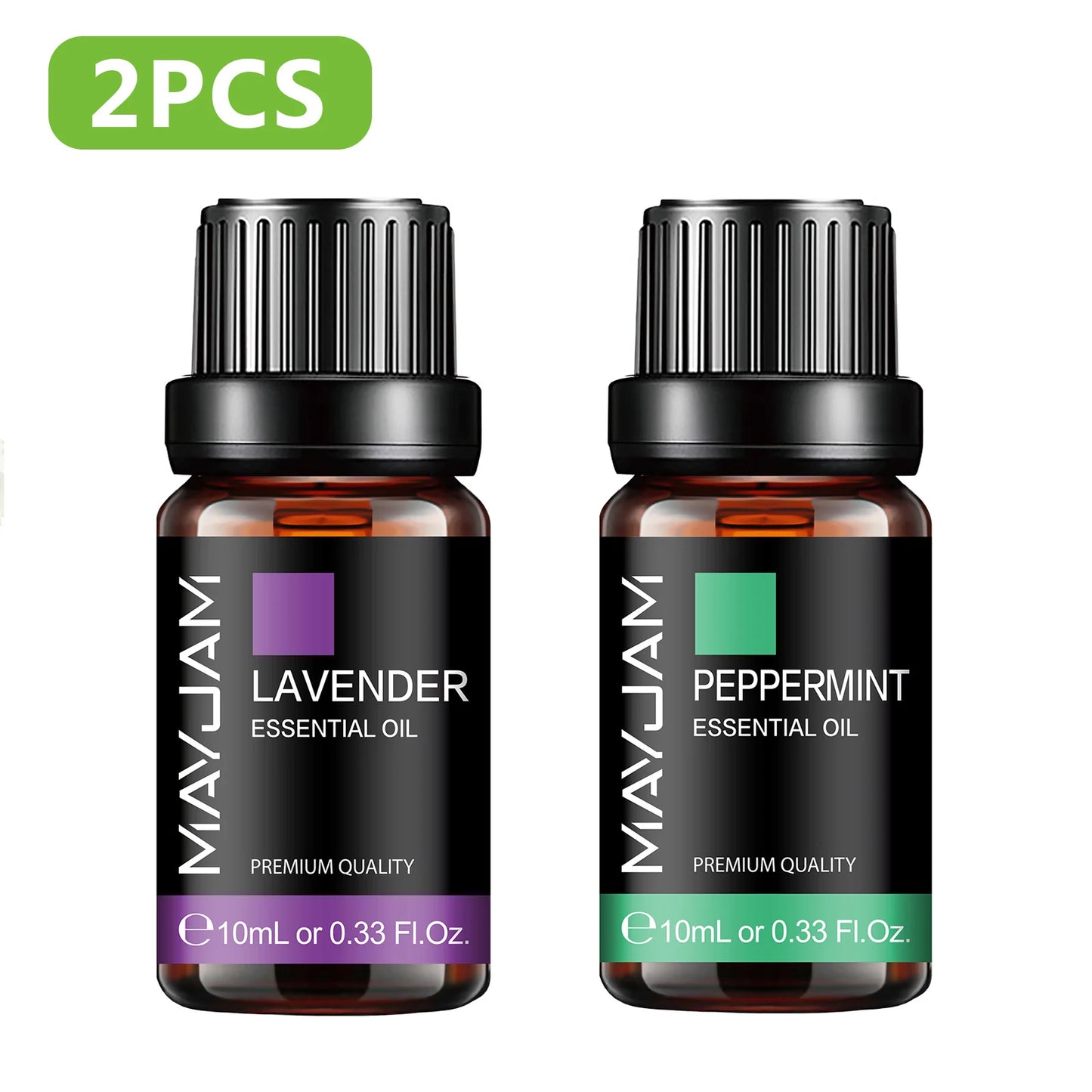 MAYJAM Essential Oil Citronella Jasmine Eucalyptus Sweet Orange Lemongrass Grapefruit Black Pepper Cajeput Cypress Ginger Scents