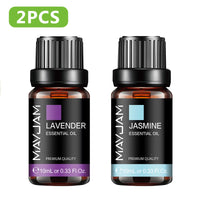 MAYJAM Essential Oil Citronella Jasmine Eucalyptus Sweet Orange Lemongrass Grapefruit Black Pepper Cajeput Cypress Ginger Scents