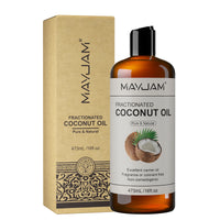 MAYJAM Jojoba Grapeseed Castor Vegetable Glycerin Fractionated Coconut Oil Moisturizing Face Hair Skin Natural Base Carrier Oil