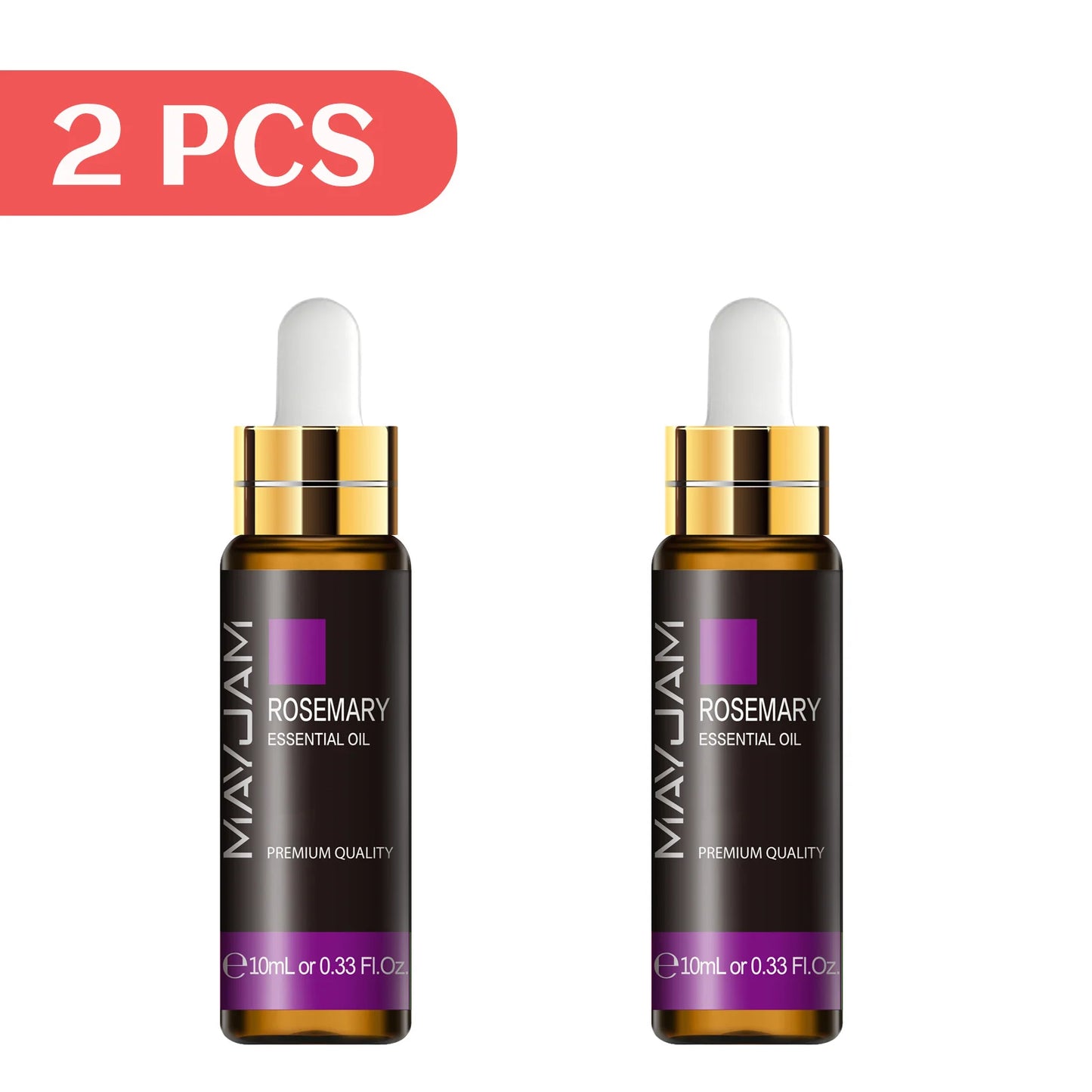 MAYJAM Lavender Jasmine Eucalyptus Vanilla Sandalwood Mint 10ml Natural Plant Essential Oil with Dropper For Diffuser Humidifier