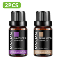 MAYJAM Essential Oil Citronella Jasmine Eucalyptus Sweet Orange Lemongrass Grapefruit Black Pepper Cajeput Cypress Ginger Scents