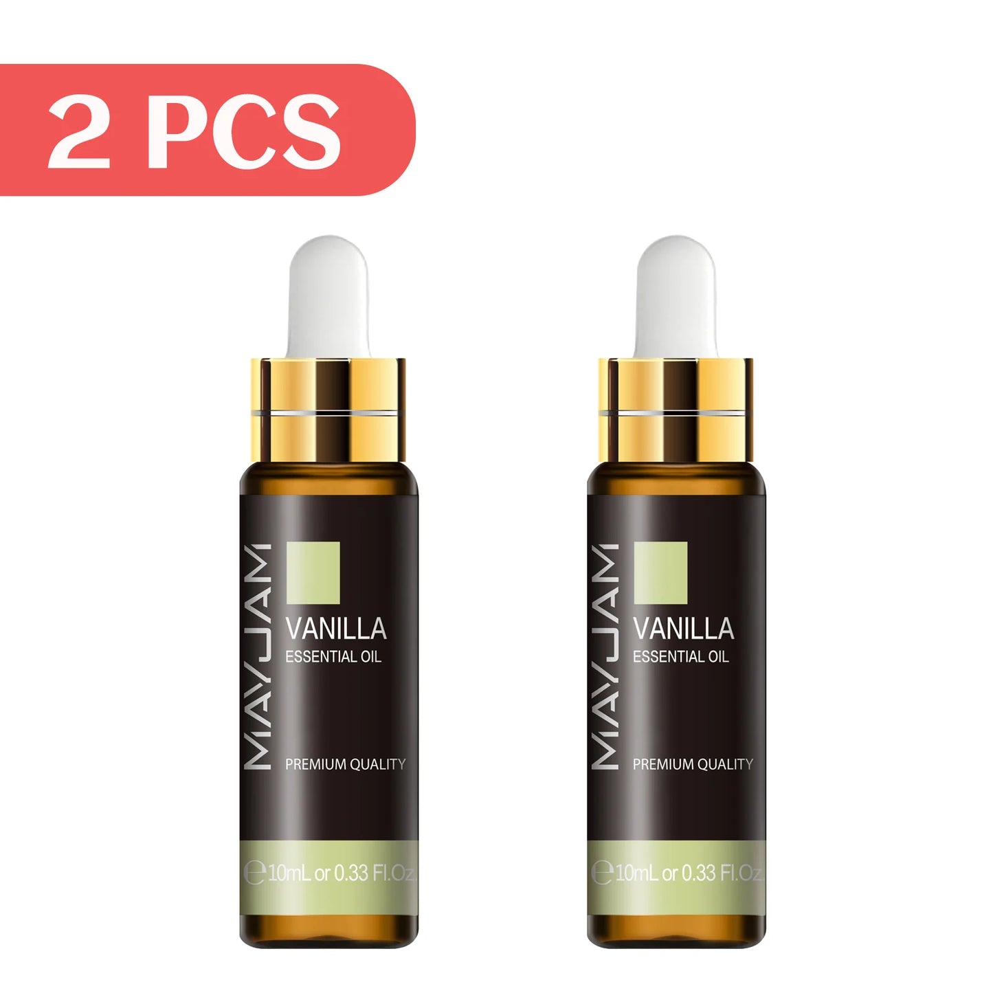 MAYJAM Lavender Jasmine Eucalyptus Vanilla Sandalwood Mint 10ml Natural Plant Essential Oil with Dropper For Diffuser Humidifier