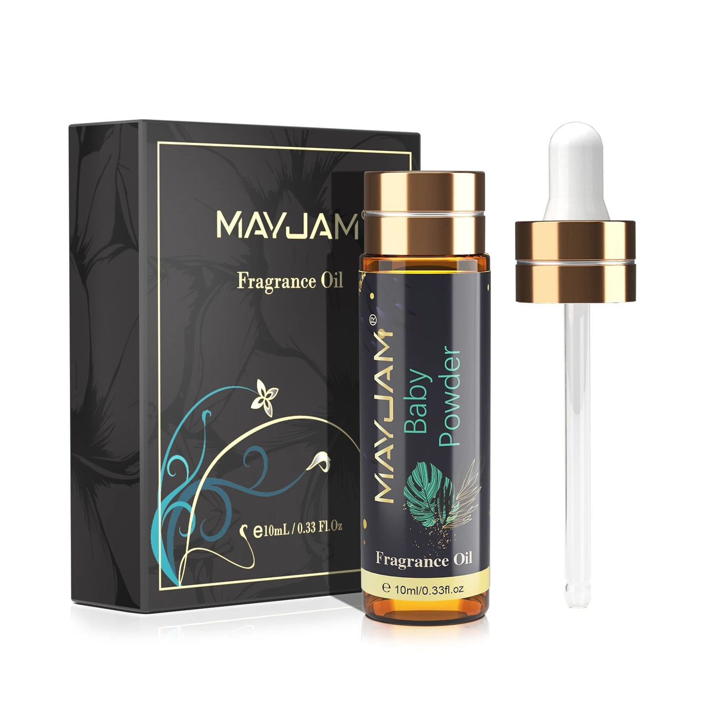 MAYJAM 10ml Fragrance Oil with Dropper Strawberry Coconut Cherry Orange Blossom Aroma Oil For Women and Men's