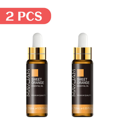 MAYJAM Lavender Jasmine Eucalyptus Vanilla Sandalwood Mint 10ml Natural Plant Essential Oil with Dropper For Diffuser Humidifier