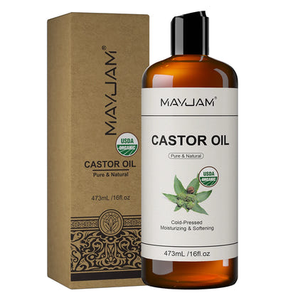 MAYJAM Jojoba Grapeseed Castor Vegetable Glycerin Fractionated Coconut Oil Moisturizing Face Hair Skin Natural Base Carrier Oil