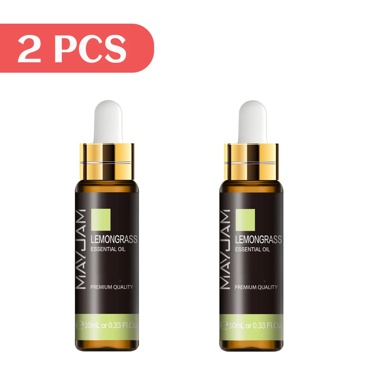 MAYJAM Lavender Jasmine Eucalyptus Vanilla Sandalwood Mint 10ml Natural Plant Essential Oil with Dropper For Diffuser Humidifier