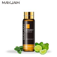 MAYJAM Lavender Jasmine Eucalyptus Vanilla Sandalwood Mint 10ml Natural Plant Essential Oil with Dropper For Diffuser Humidifier