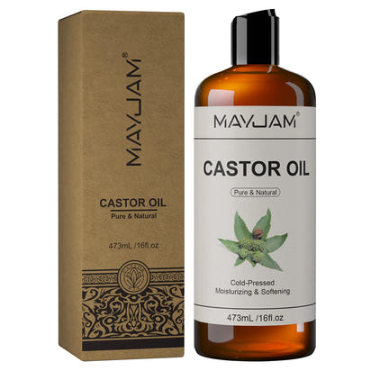 MAYJAM Jojoba Grapeseed Castor Vegetable Glycerin Fractionated Coconut Oil Moisturizing Face Hair Skin Natural Base Carrier Oil