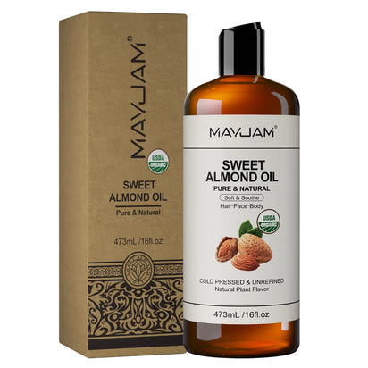 MAYJAM Jojoba Grapeseed Castor Vegetable Glycerin Fractionated Coconut Oil Moisturizing Face Hair Skin Natural Base Carrier Oil