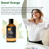 MAYJAM 3pcs/set Essential Oils 30ml Eucalyptus Sweet Orange Bergamot Aroma Oil For Diffuser