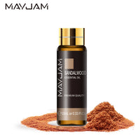 MAYJAM Lavender Jasmine Eucalyptus Vanilla Sandalwood Mint 10ml Natural Plant Essential Oil with Dropper For Diffuser Humidifier