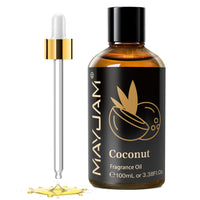 MAYJAM 100ml with Dropper Fruit Essential Oils Strawberry Watermelon Cherry Coconut Mango Fragrance Oil For Humidifier Diffuser