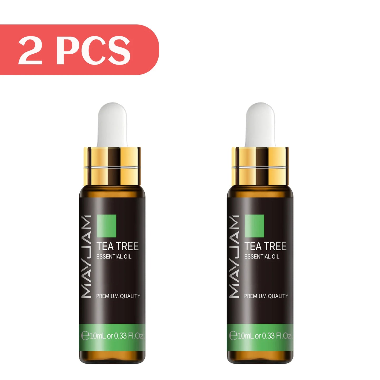 MAYJAM Lavender Jasmine Eucalyptus Vanilla Sandalwood Mint 10ml Natural Plant Essential Oil with Dropper For Diffuser Humidifier