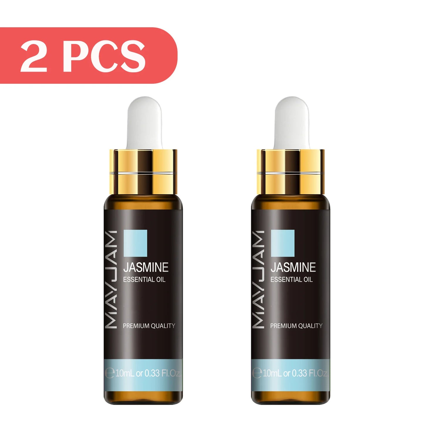 MAYJAM Lavender Jasmine Eucalyptus Vanilla Sandalwood Mint 10ml Natural Plant Essential Oil with Dropper For Diffuser Humidifier