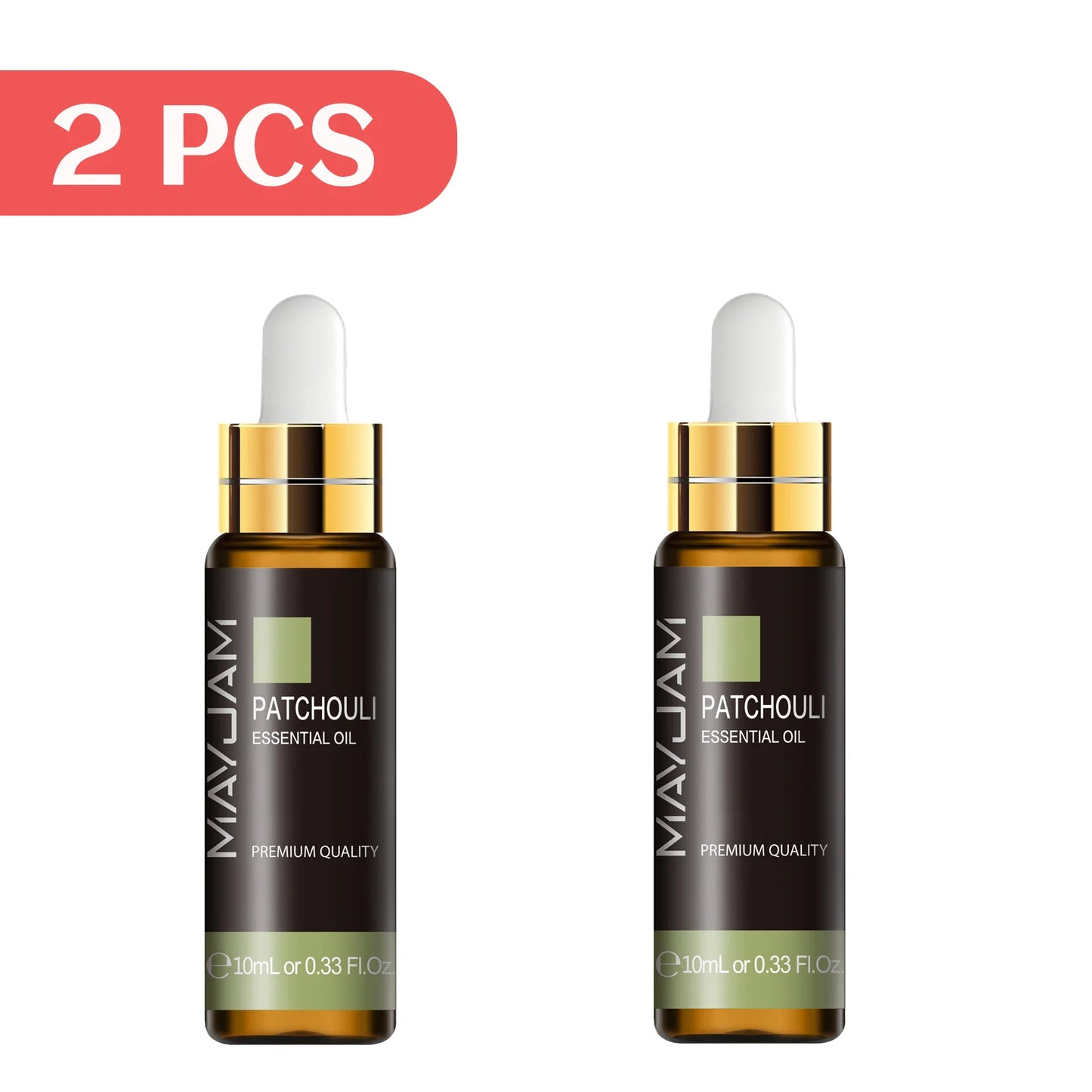 MAYJAM Lavender Jasmine Eucalyptus Vanilla Sandalwood Mint 10ml Natural Plant Essential Oil with Dropper For Diffuser Humidifier