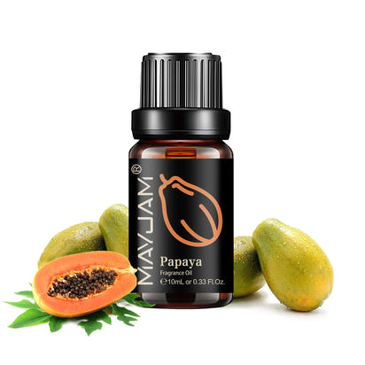 MAYJAM Fruit Essential Oil 10ml Cherry Banana Papaya Grape Litchi Guava Kiwifruit Pear Fig Fragrance Oil for Diffuser Candle