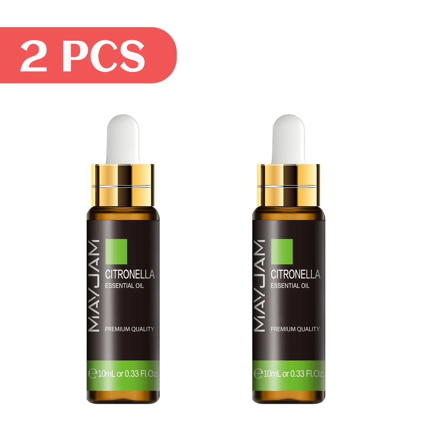 MAYJAM Lavender Jasmine Eucalyptus Vanilla Sandalwood Mint 10ml Natural Plant Essential Oil with Dropper For Diffuser Humidifier